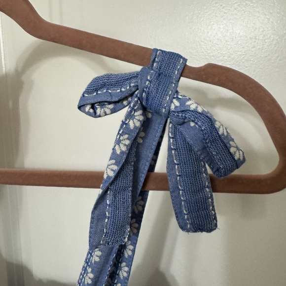 Draper James RSVP Blue Daisy Maxi Dress Size Small - Picture 4 of 6